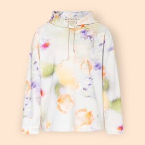 SCOTCH & SODA Oversized Print Tie-Dye Hoodie